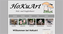 Desktop Screenshot of hokuart.de